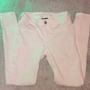 regular white jeans!